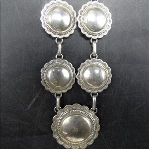 Vintage 925 silver statement necklace